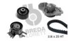 CITRO 1613561780 Water Pump & Timing Belt Kit